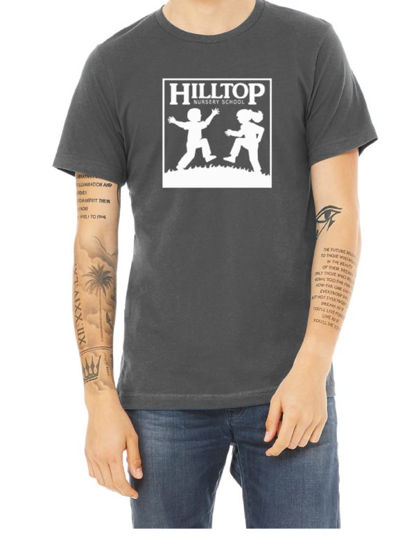 Hilltop t-shirt in asphalt