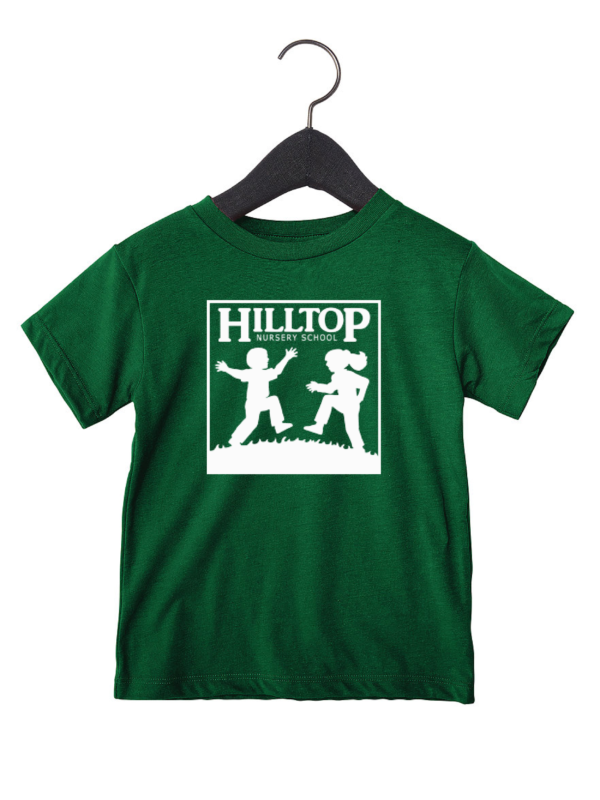 Hilltop youth shirt in kelly green