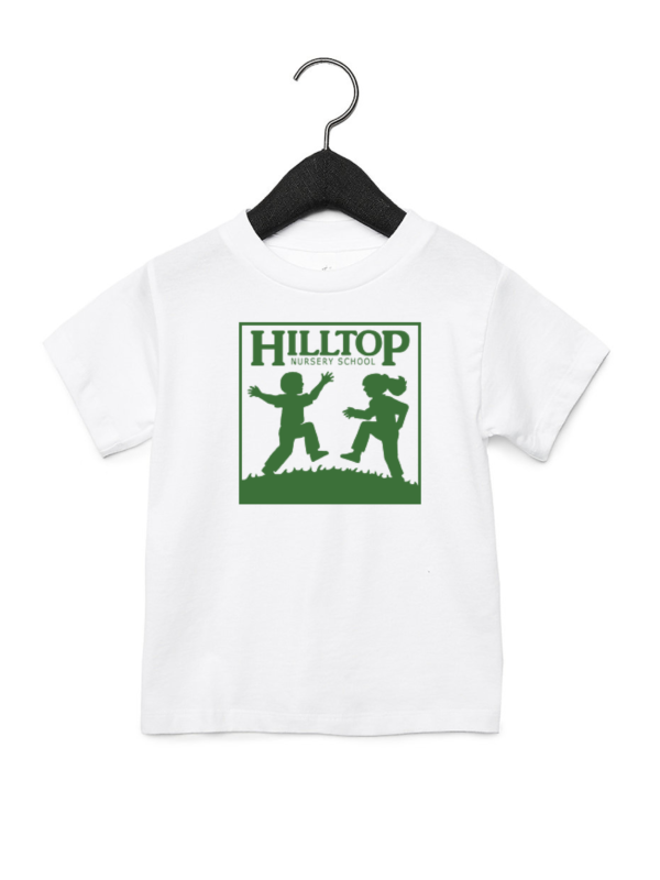 Hilltop youth shirt in white